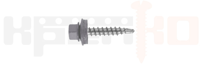 Саморезы кровельные RAL 7004
